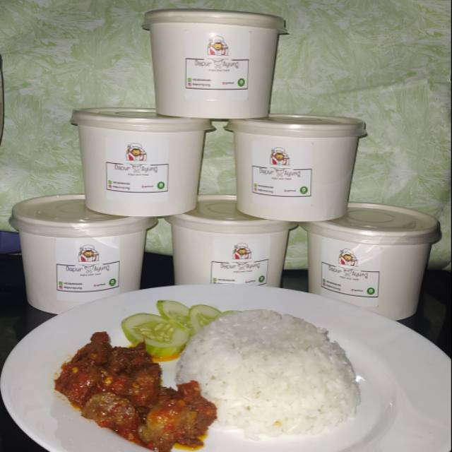 

Nasi Daging sapi Sambalado