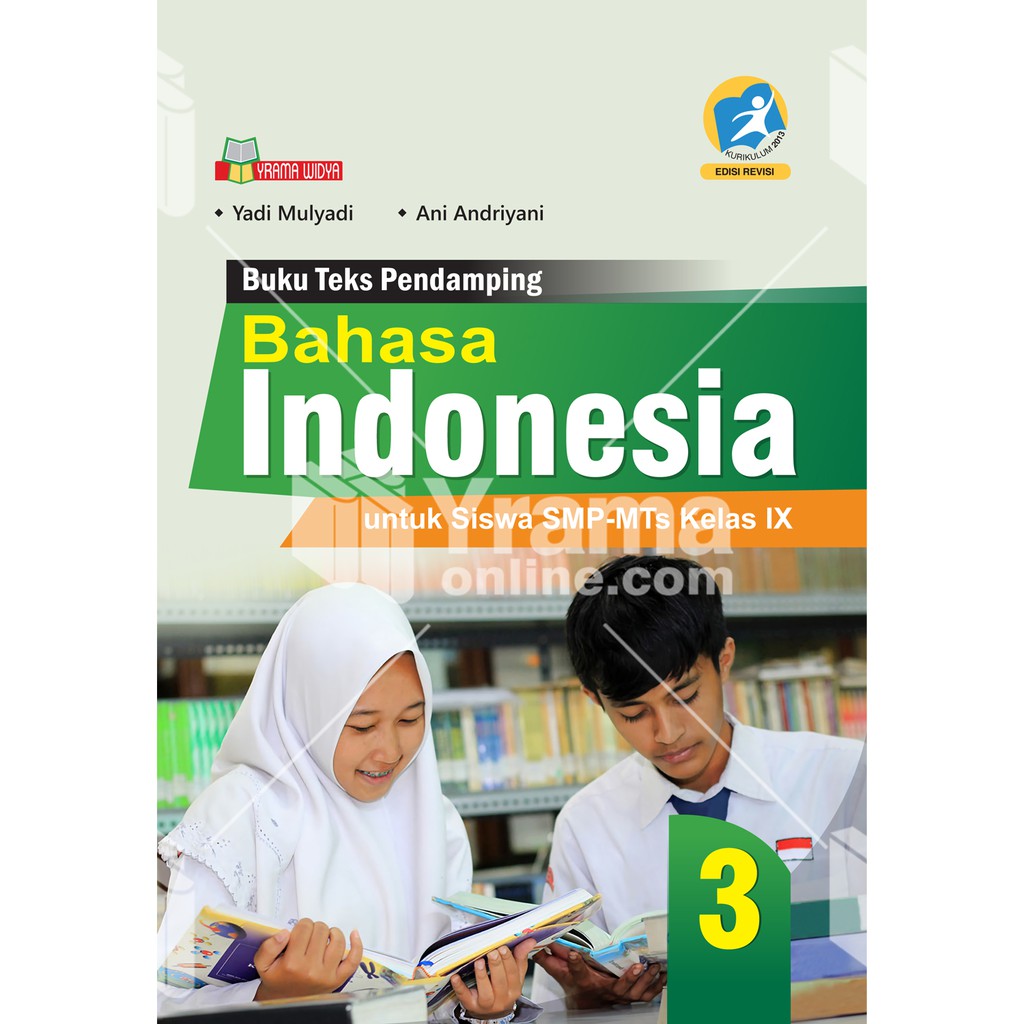 Jual BUKU BAHASA INDONESIA UNTUK SISWA SMP-MTs KELAS IX KURIKULUM 2013 ...