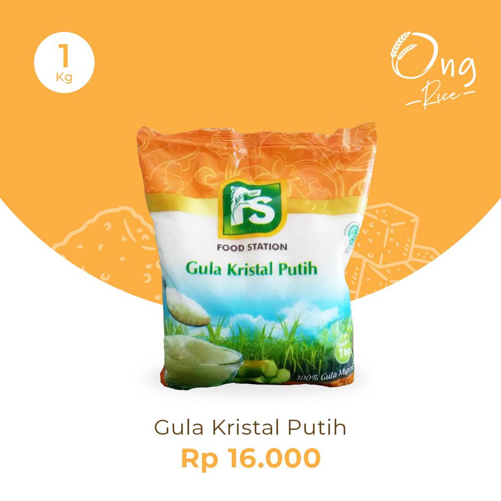 

GULA PUTIH KRISTAL PUTIH 1KG