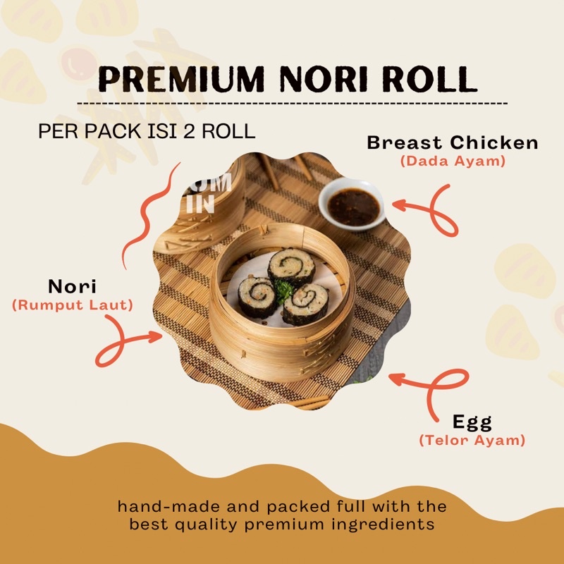 

PREMIUM NORI ROLL