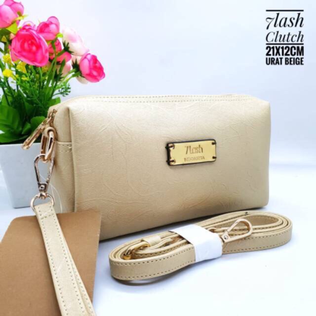 Tas clutch 7lash Original hand bag motif urat