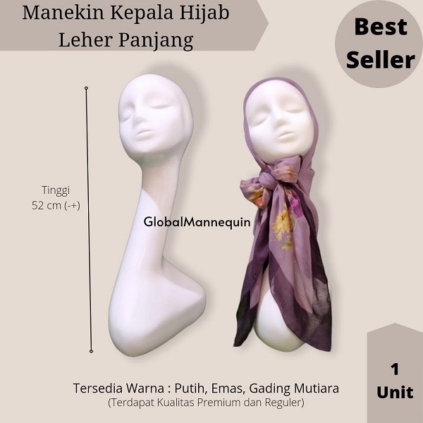 Manekin Kepala Hijab | Manekin Kepala Jilbab | Manekin Kerudung
