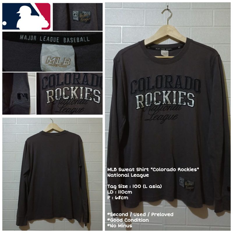 MLB Sweat Shirt Colorado Rookies National League - Sweater