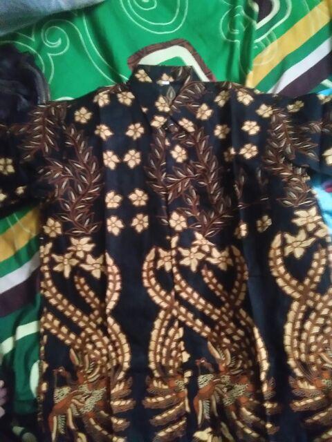 Hanggono Couple Ori Najwa/ Couple Batik / Gamis Batik Couple / Couplr Gamis / Gamis Syari / Busui