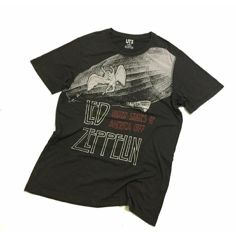 kaos Uniqlo X Led Zeppelin