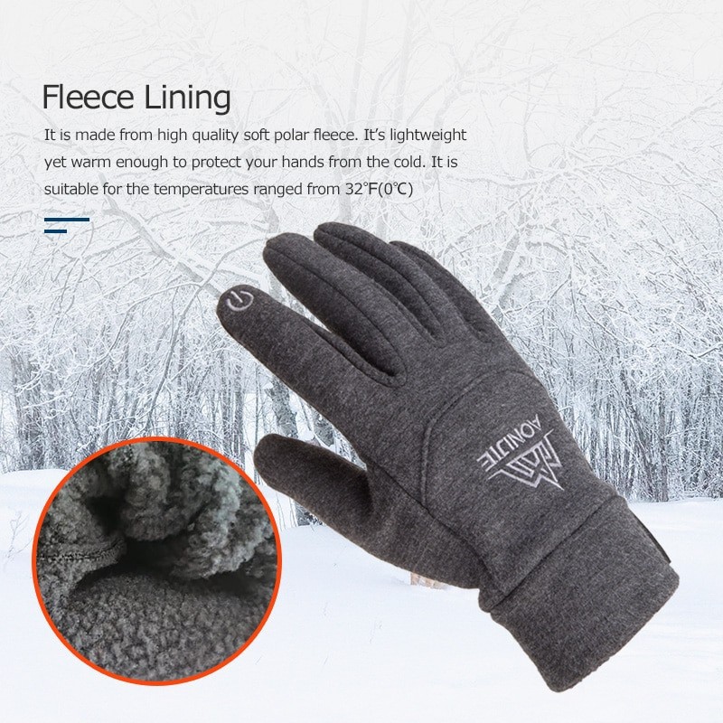 AONIJIE Gloves Touch Screen M53 sarung tangan gunung Lari trail