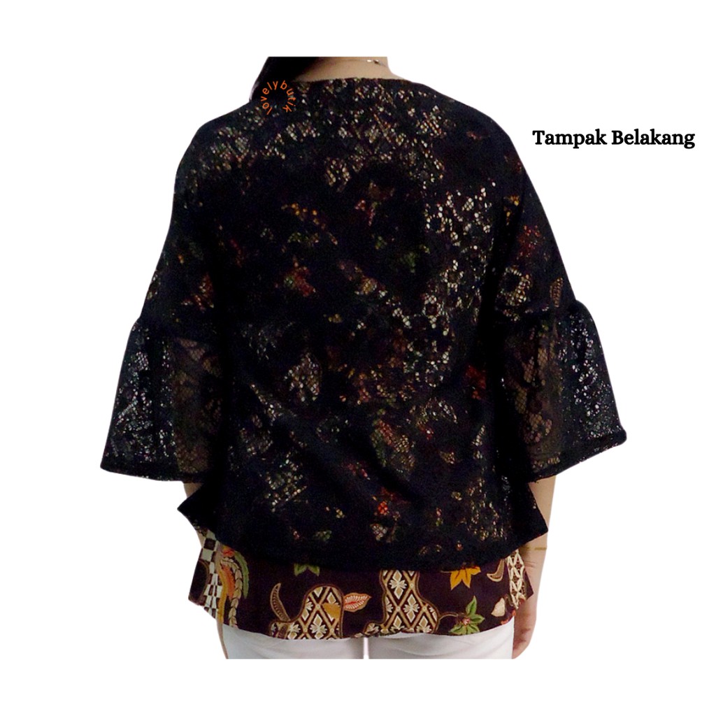 Lovelybutik Baju Batik Wanita Atasan Blouse D3la Atasan Batik Wanita Modern Terbaru Bahan Premium