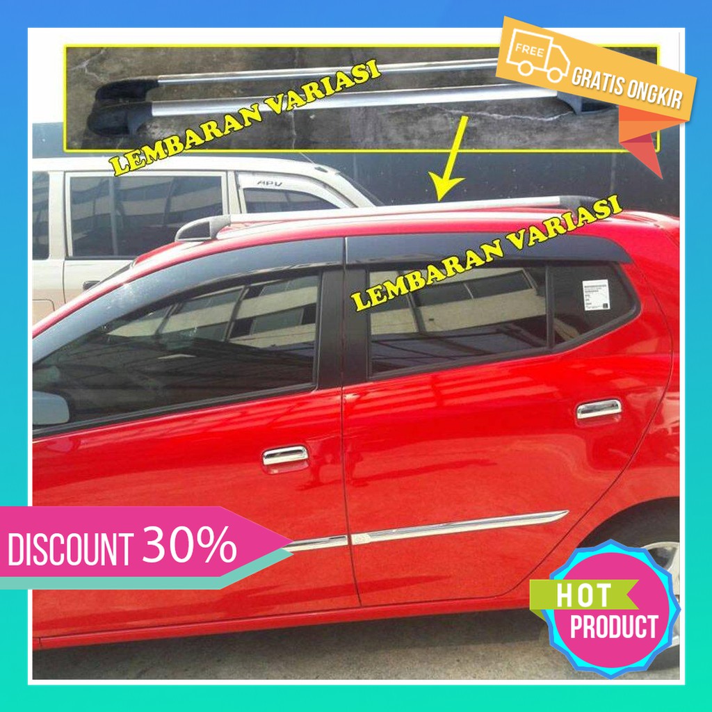 Jual Roof Rail Agya Ayla Variasi Mobil Limited Shopee Indonesia