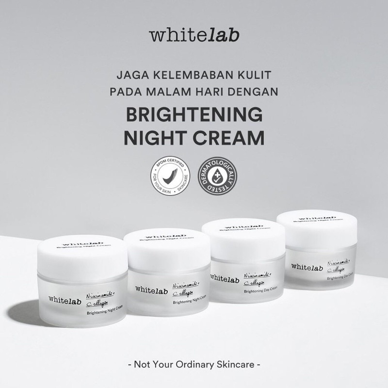 WHITELAB BRIGHTENING NIGHT CREAM 20Gr