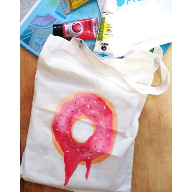 

Totebag lukis