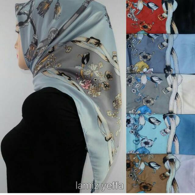 Jilbab satin