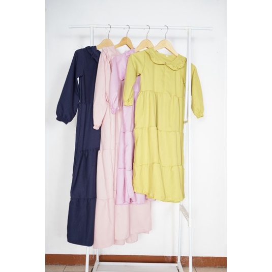 Gamis Midi Anak Tanggung/Dress Midi Anak Tanggung
