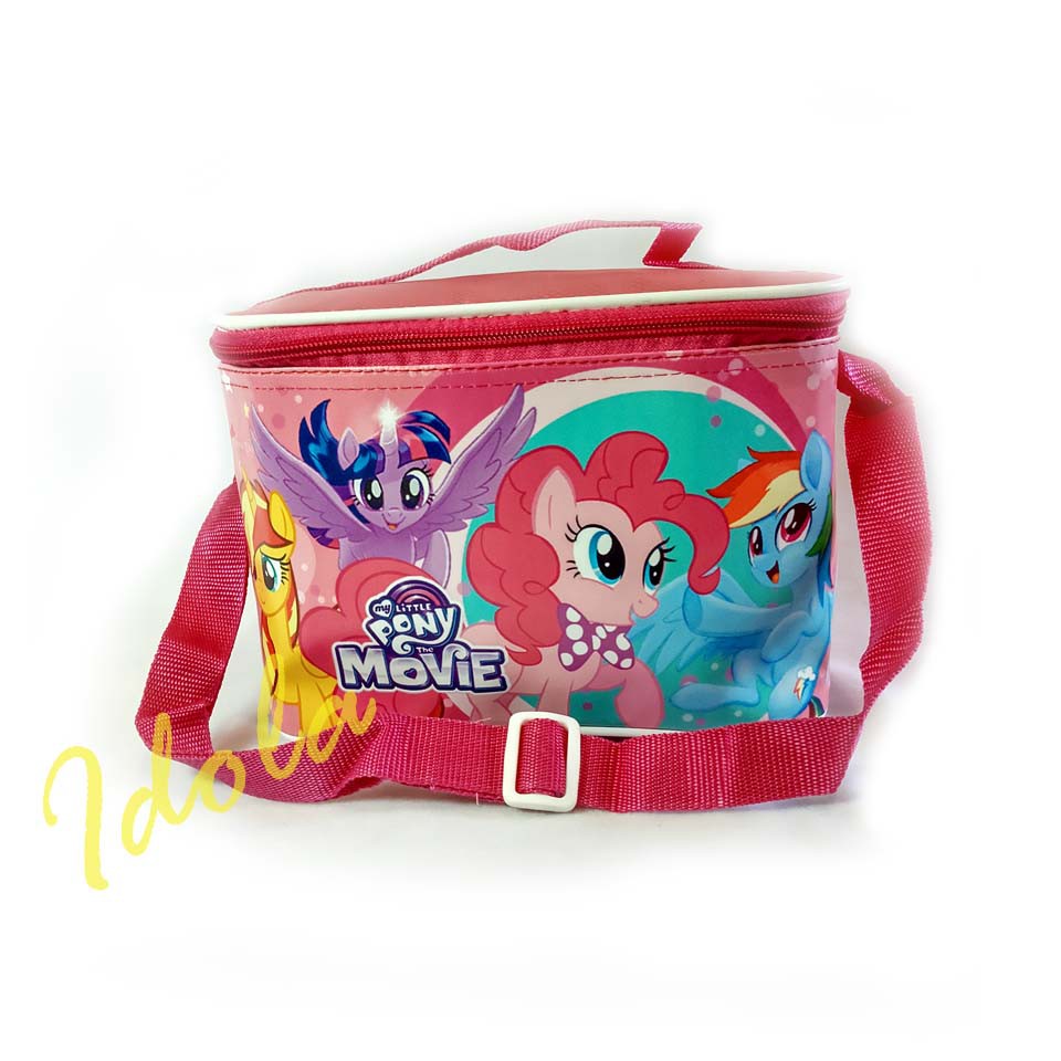 Tas Bekal Anak Motif Little Pony/ Lunch Bag Anak Aluminium Foil / Fashion Perempuan lucu Import