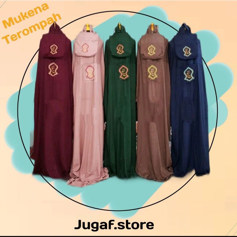 mukena hadramaut terompah