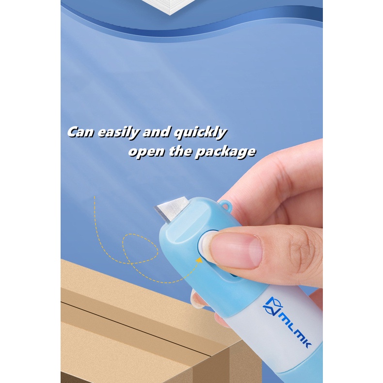 2in1 Thermal Paper Correction Fluid with Cutting Tool Box Opener Privacy Protection Quick-Drying Eliminate Fonts