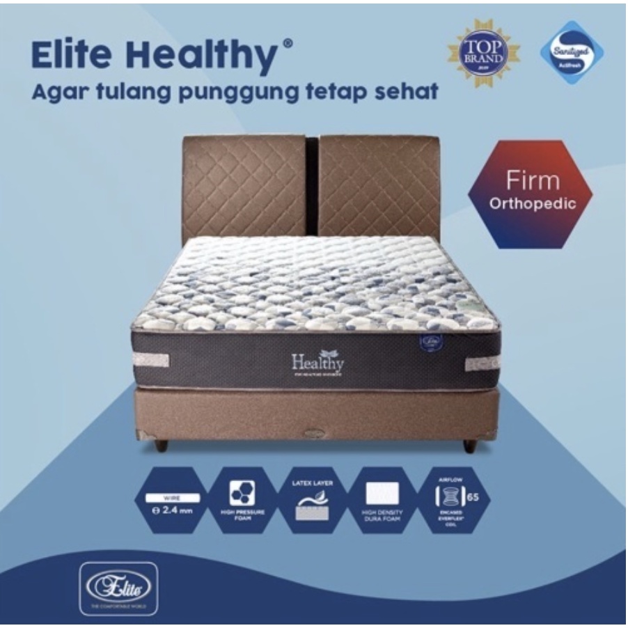 Springbed Elite Type HEALTHY Free Bantal + Sprei