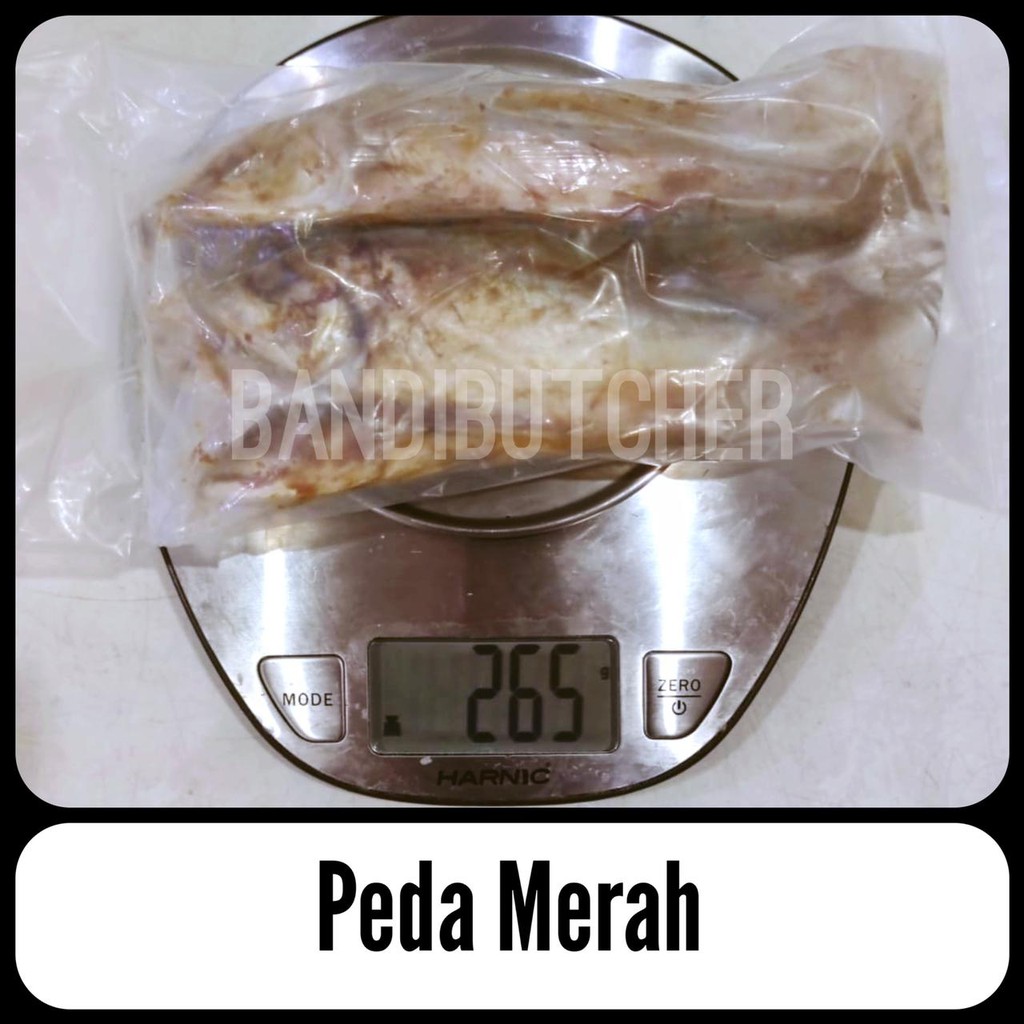 Ikan Peda Merah - Ikan Asin Peda Merah 250 gr