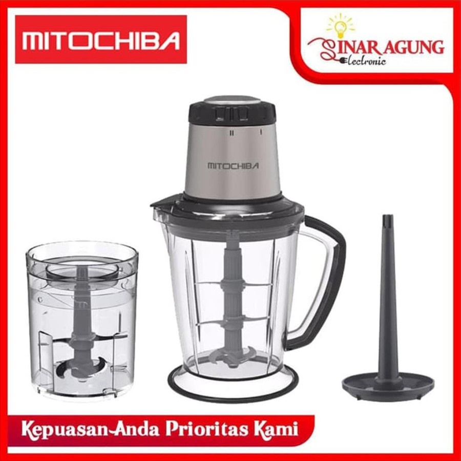 Chopper Blender Bumbu Daging Jumbo blender COD Manual Stainless Serbaguna Mitochiba CH 200 Food awet