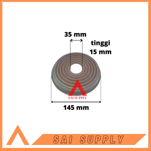 DEMPER KERTAS SPIKER 10IN MEMBRAN SPOL SPIKER 12 INCH DEMPER SPIKER 15IN