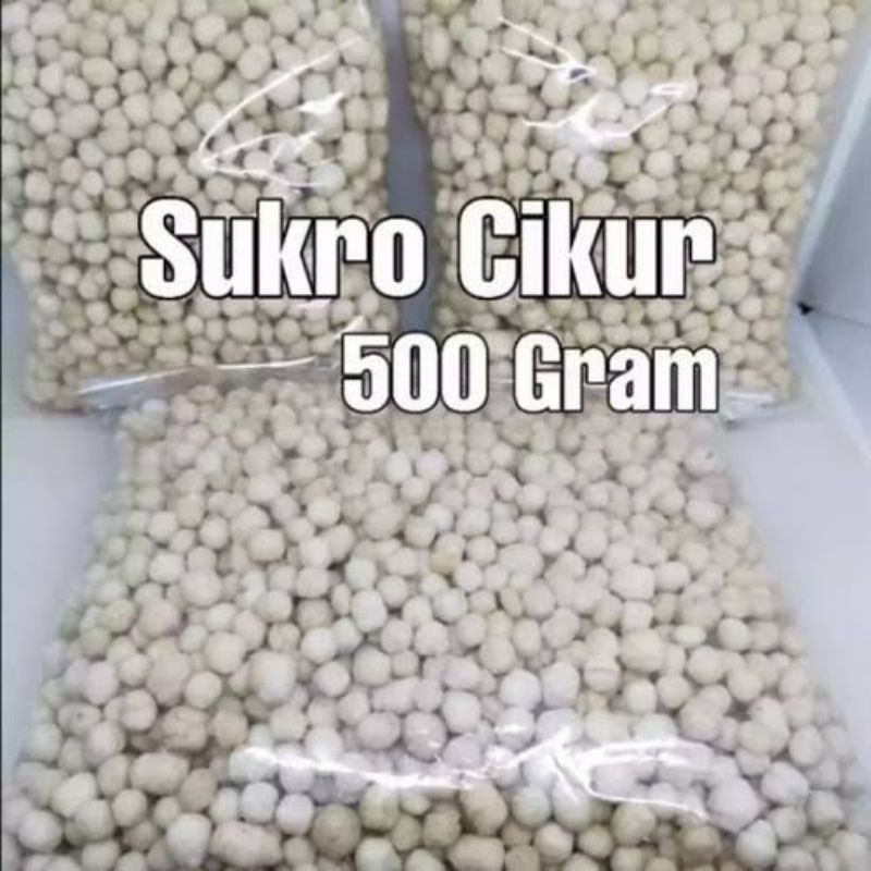 sukro cikur 500gr murah pilus cikruh toping baso aci