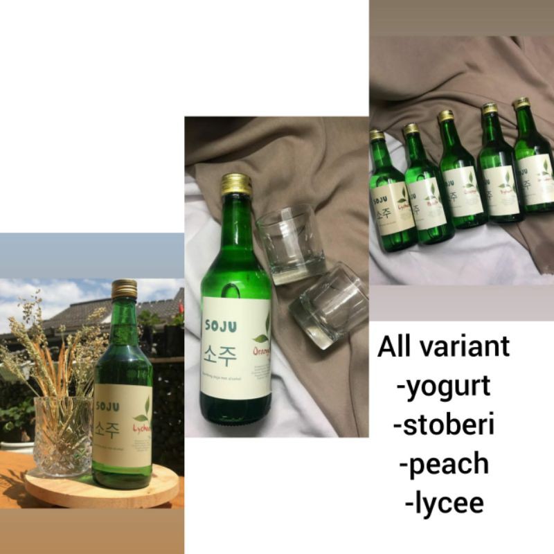 minuman korea soju halal non alkohol