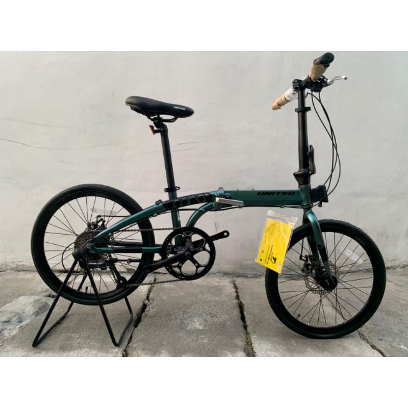 sepeda lipat seli united cora 9s speed