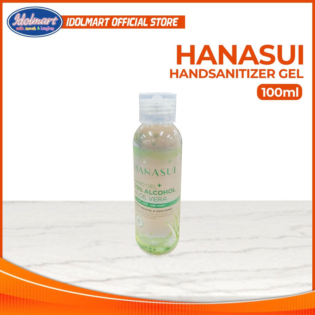 IDOLAKU  Hanasui Hand Sanitizer Gel 100ml