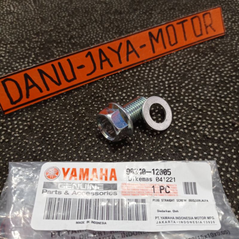 BAUT + RING PEMBUANGAN OLI RX KING RXK RXS RXR YT ORIGINAL 90340-12005