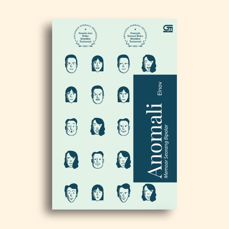 Buku Anomali Memoar Seorang Bipolar Elnov