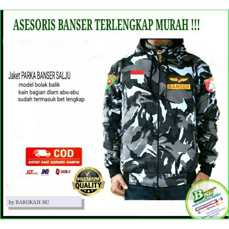 JAKET PARKA BANSER DORENG SALJU