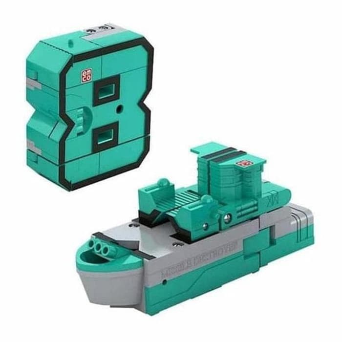 EMCO MEGA BOTZ POCKET MORPHERS - Number 8 / Angka 8