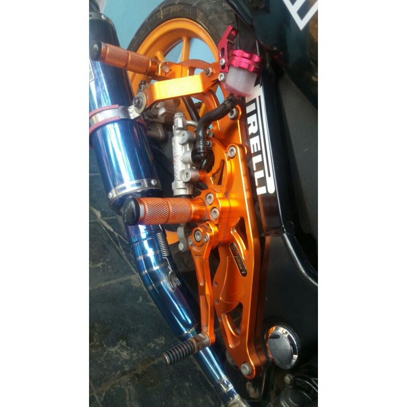 Underbone Option1 Orange Satria Fu Karbu