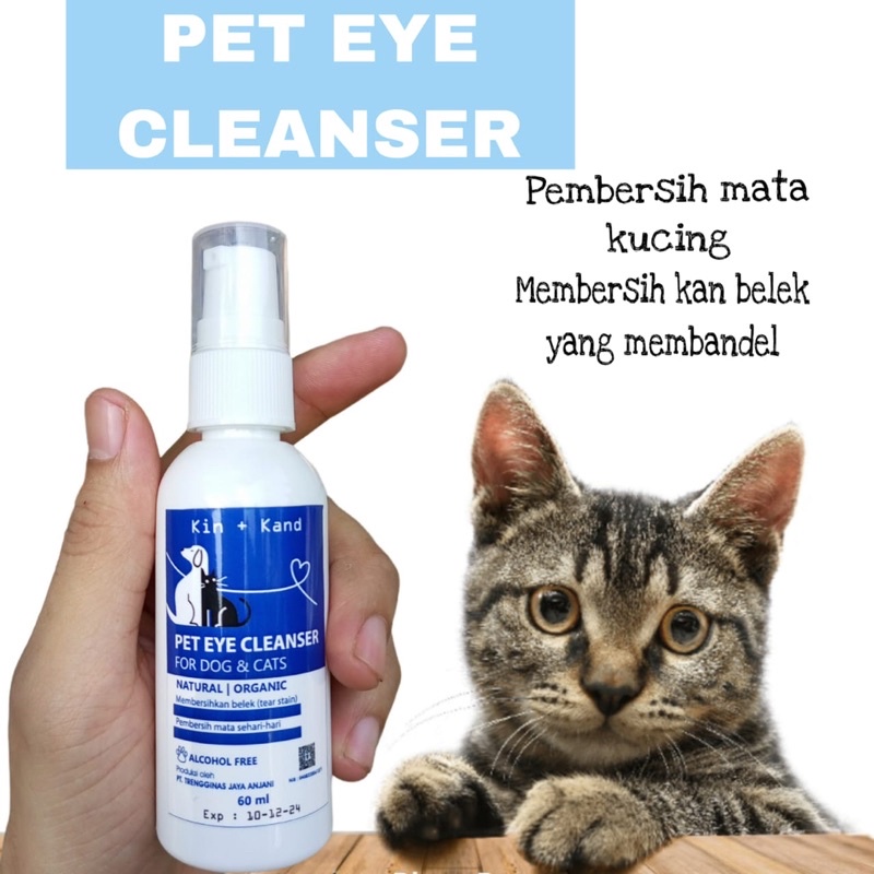 KIN KAND EYE CLEANSER CAIRAN PEMBERSIH MATA KUCING