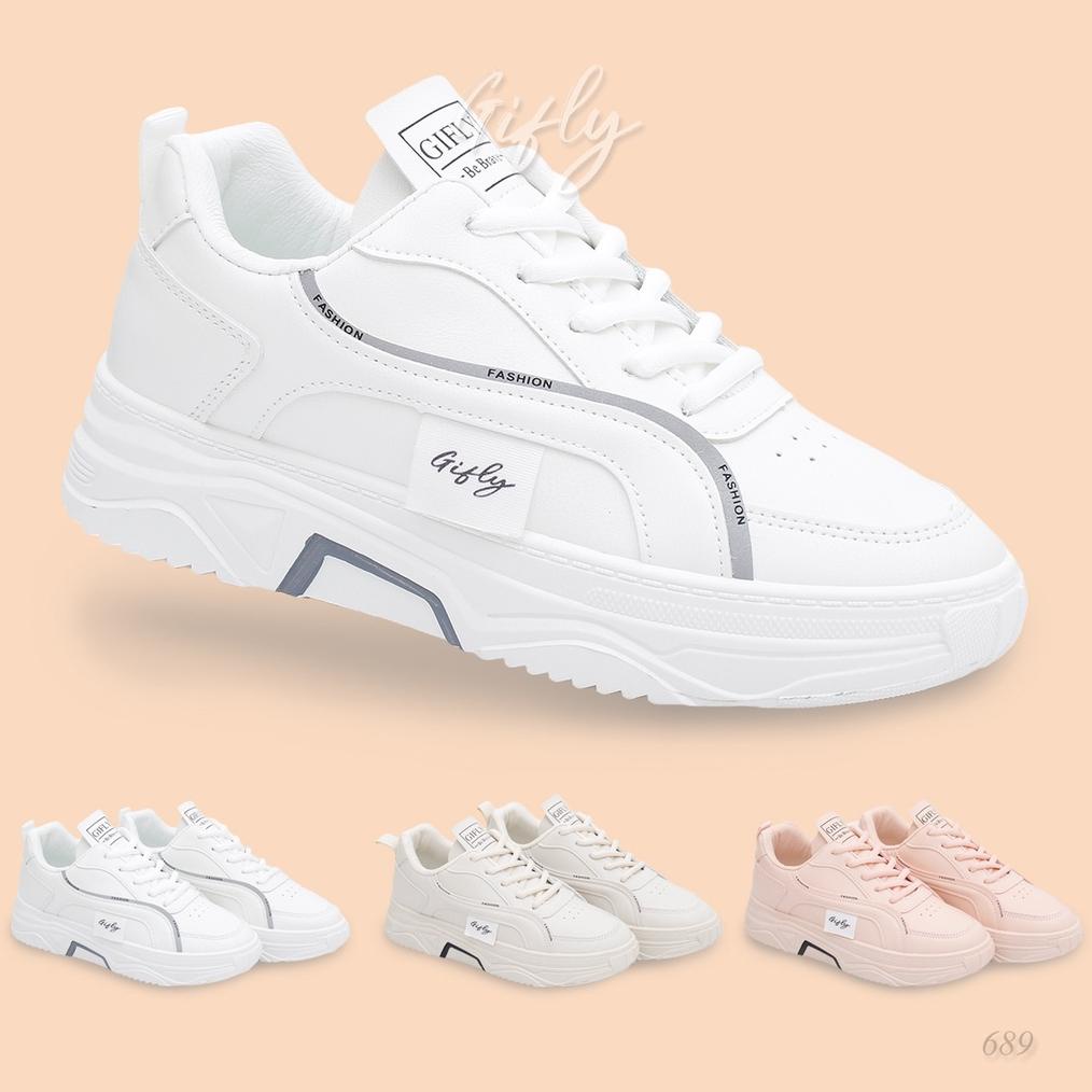 [HOLLXMALL] | GIFLY DELIAN SEPATU SNEAKERS WANITA IMPORT 689