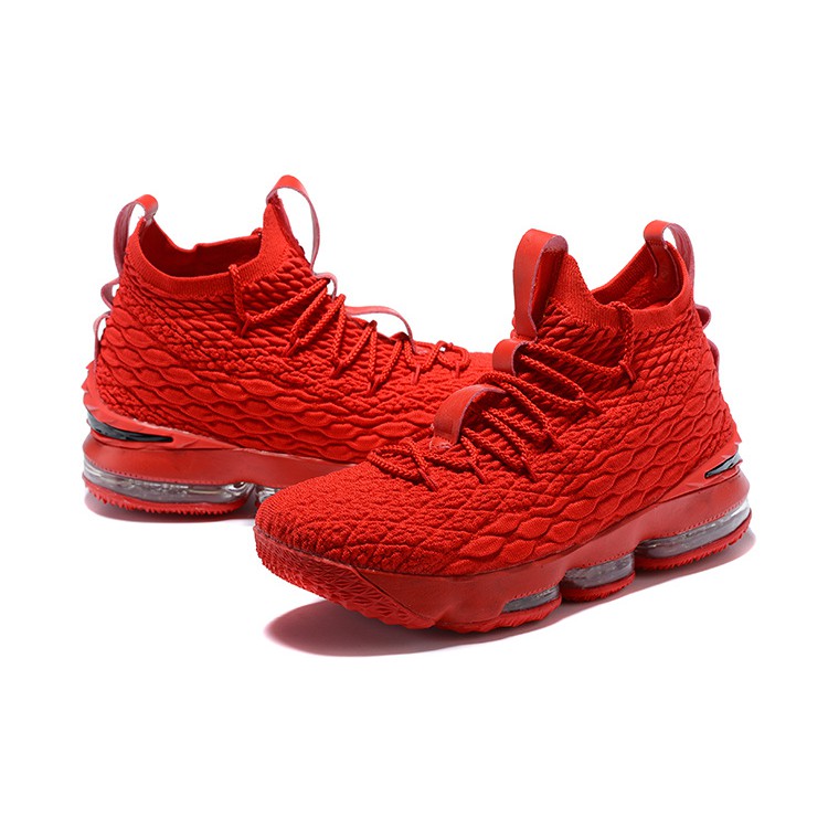 Lebron James 15 Full Red Sepatu Basket
