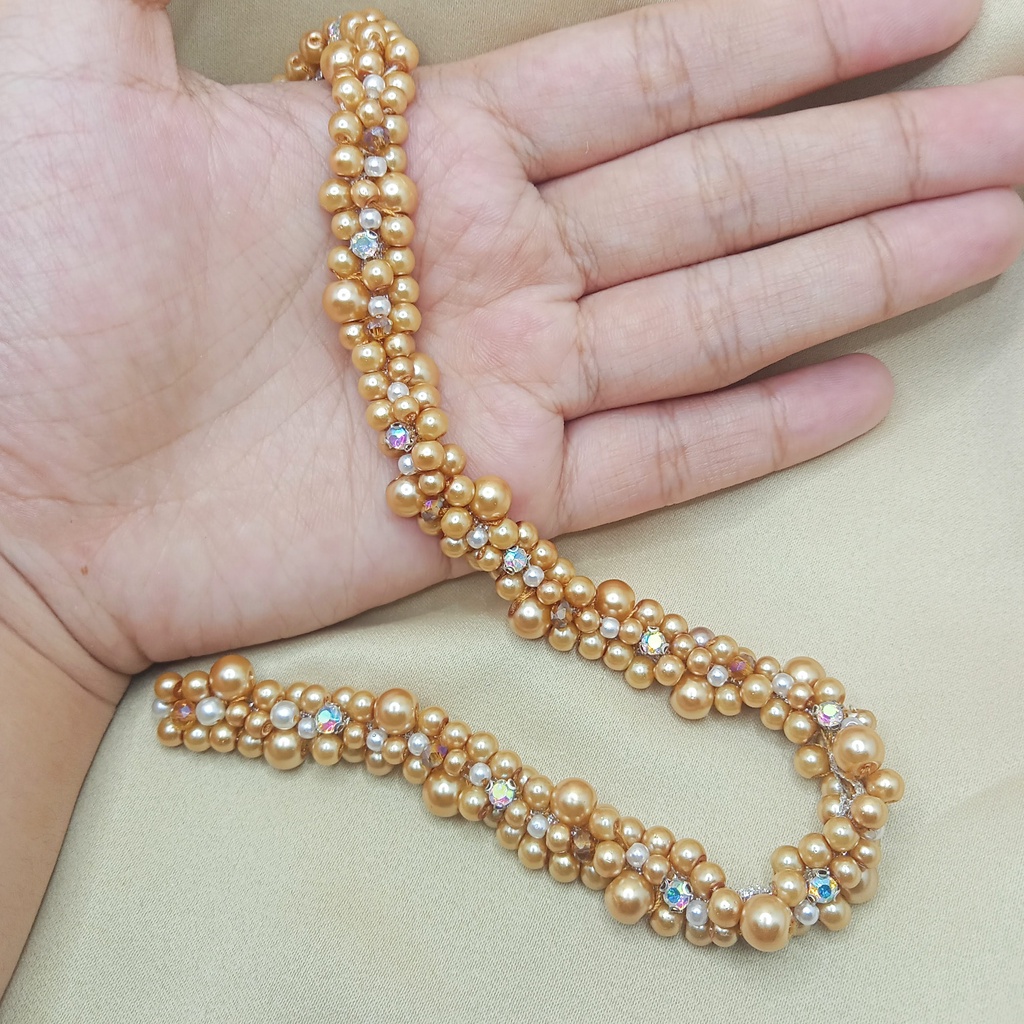Payet Rangkai Mutiara Custom Ukuran 2 meter