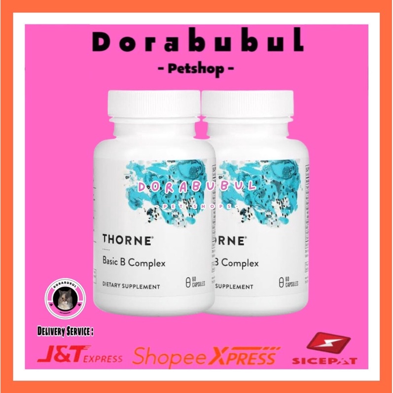 Jual dorabubul thorne b complex isi 60 kapsul original usa