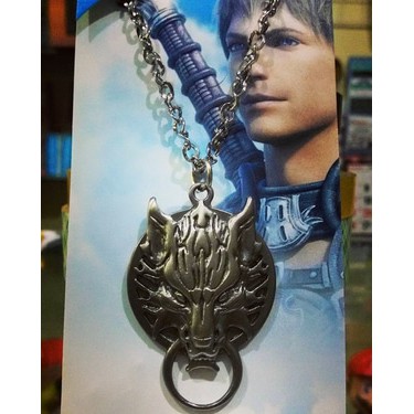 ACTION FIGURE FINAL FANTASY ADVENT CHILDREN WOLF HEAD CLOUD