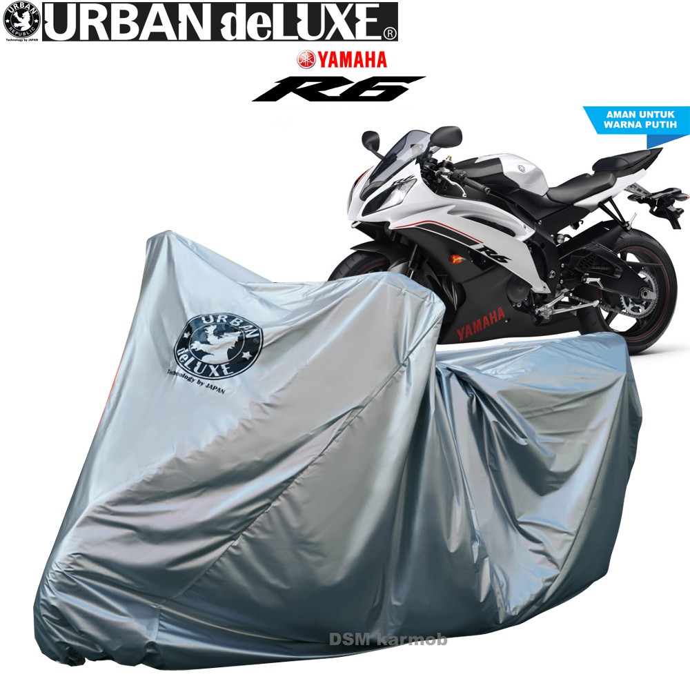 Urban Deluxe / Cover Motor Yamaha R6 / Tutup Motor R6 / Aksesoris R6 / Sarung Motor R6