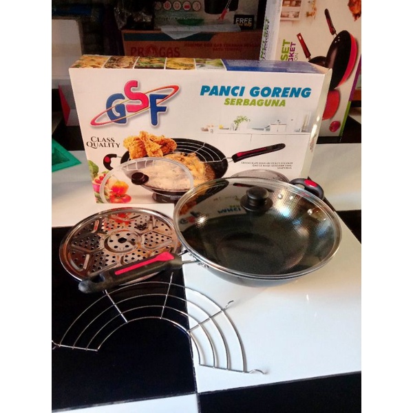 Panci Goreng 2in1 Serbaguna G 1132 KSG