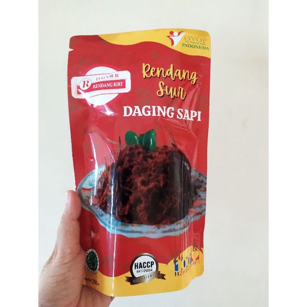 

Rendang Suir Daging Sapi Dapoer Rendang Riry
