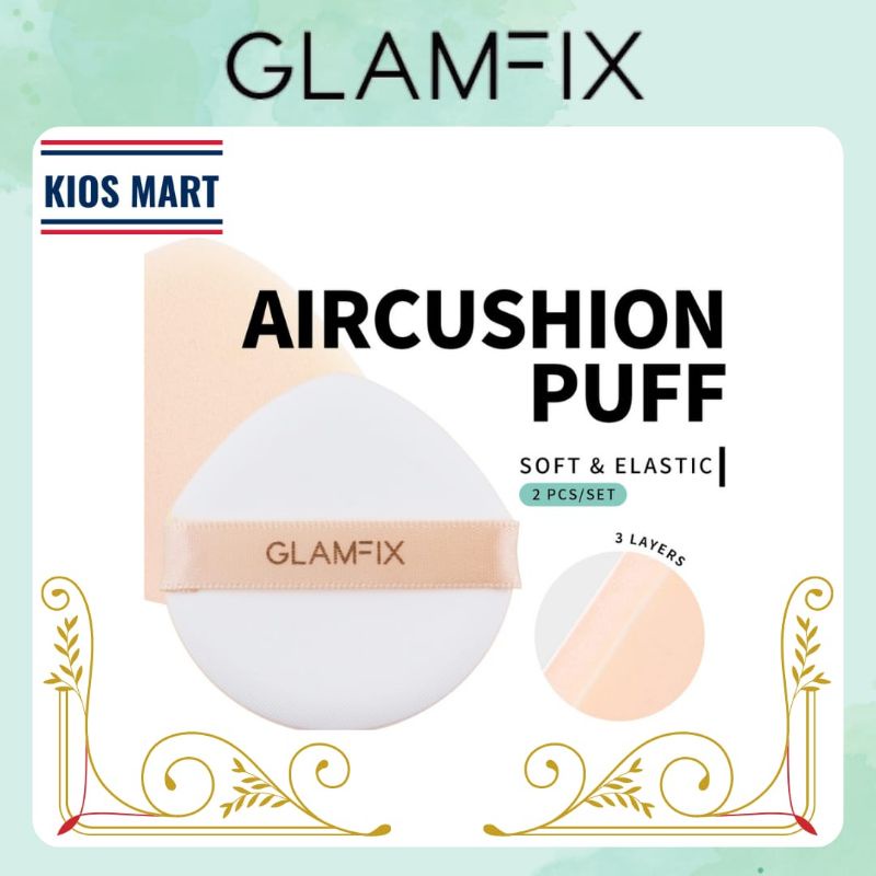 Glam Fix Professional Aircushion Puff / Cotton Candy Puff / Spons Make Up Glam Fix