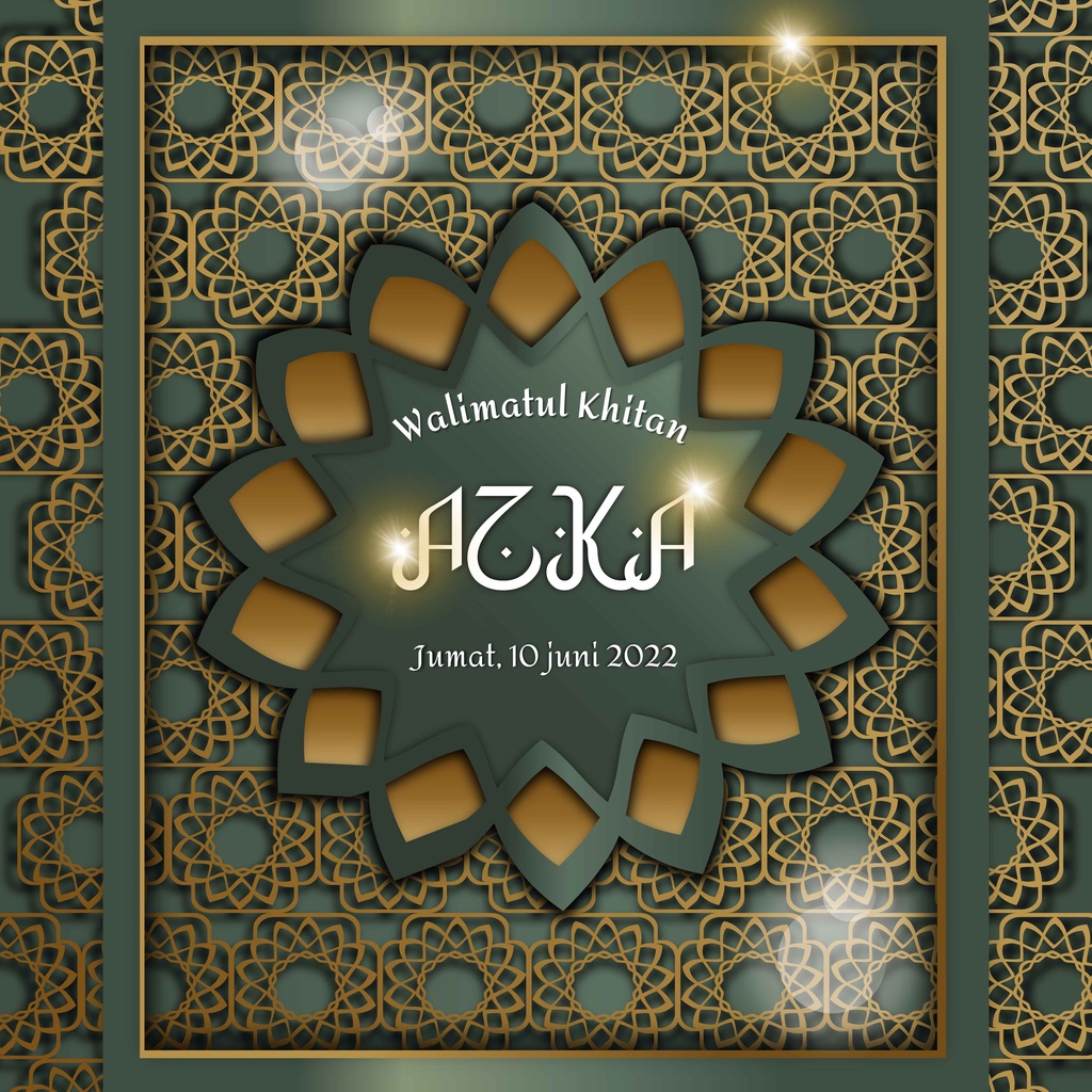 Video Undangan Khitanan  / Walimatul Khitan / Walimatul Khitanan / Invitation Center Kode Q10