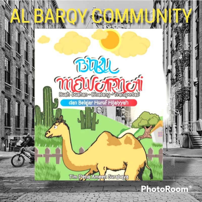 

Grosir dan Satuan Buku Belajar Mewarnai Albarqy untuk PAUD dan TK