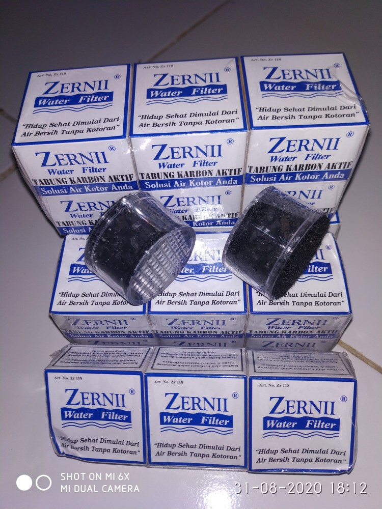Refill Karbon Aktif Zernii 24 Pcs