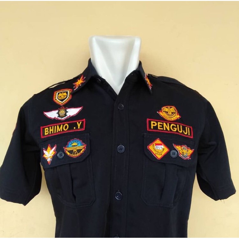 Kemeja Penguji / Kemeja PKB / Baju Penguji Kendaraan Bermotor / Pengujian / IPKBI / Baju Penguji Kai