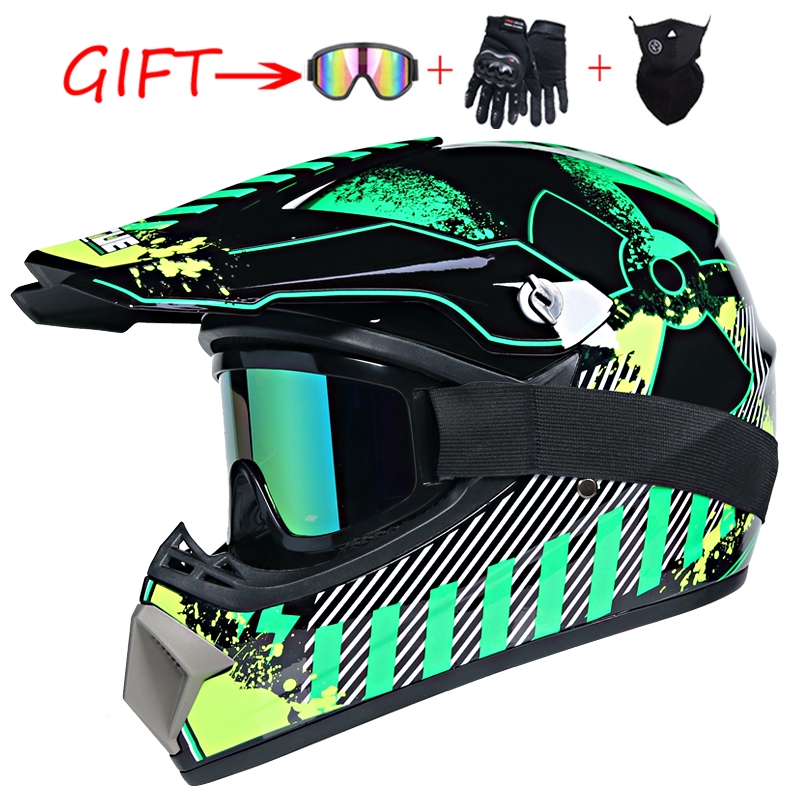  Helm  Sepeda  Downhill Full Face Sepeda  Lipat