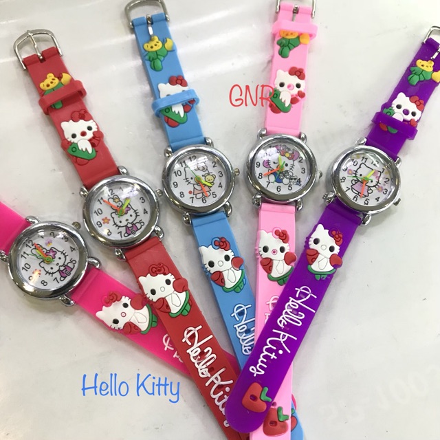 SUPER MURAH,,, JAM TANGAN ANAK KARET TIMBUL/ JAM ANAK JARUM MURAH