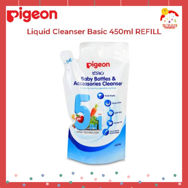 PIGEON Liquid Cleanser Basic 450ml REFILL