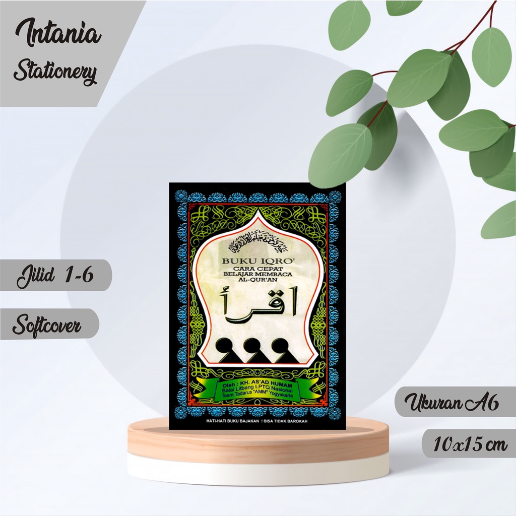 IQRO KECIL JILID 1 SAMPAI 6, BUKU IQRO KECIL